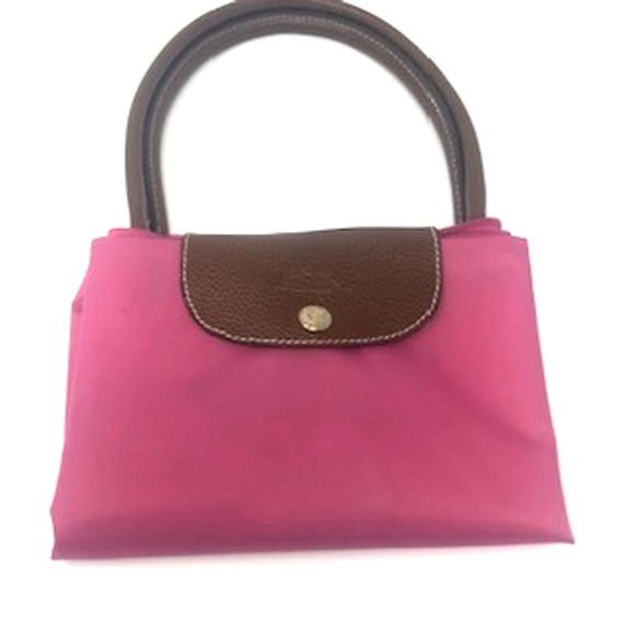 Longchamp Handbags - Longchamp Le Pliage foldable tote nylon pink